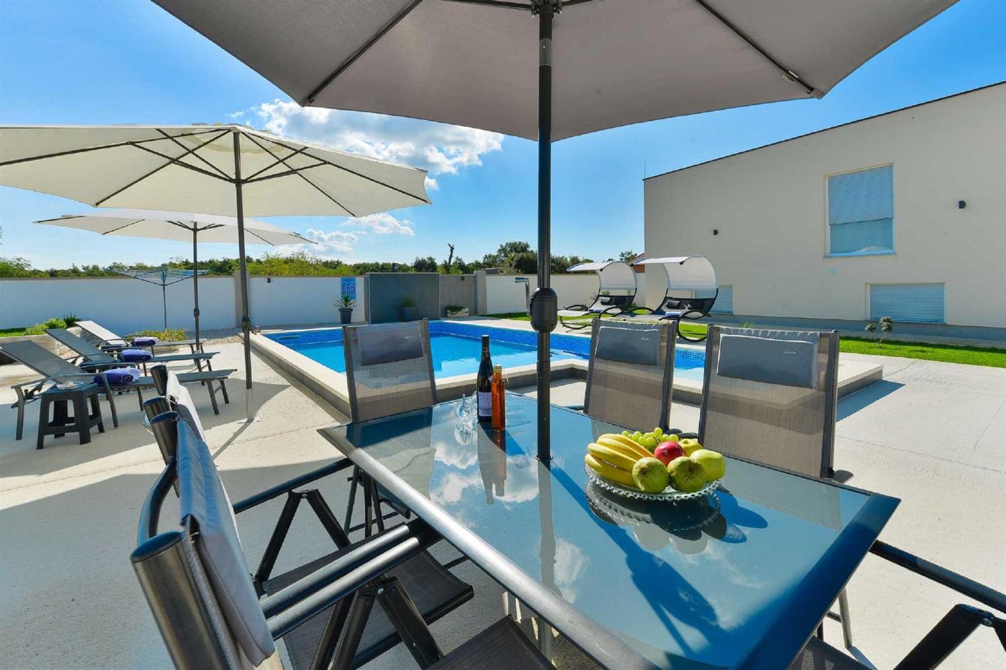Villa Miranda With Pool Zaton  Exterior photo