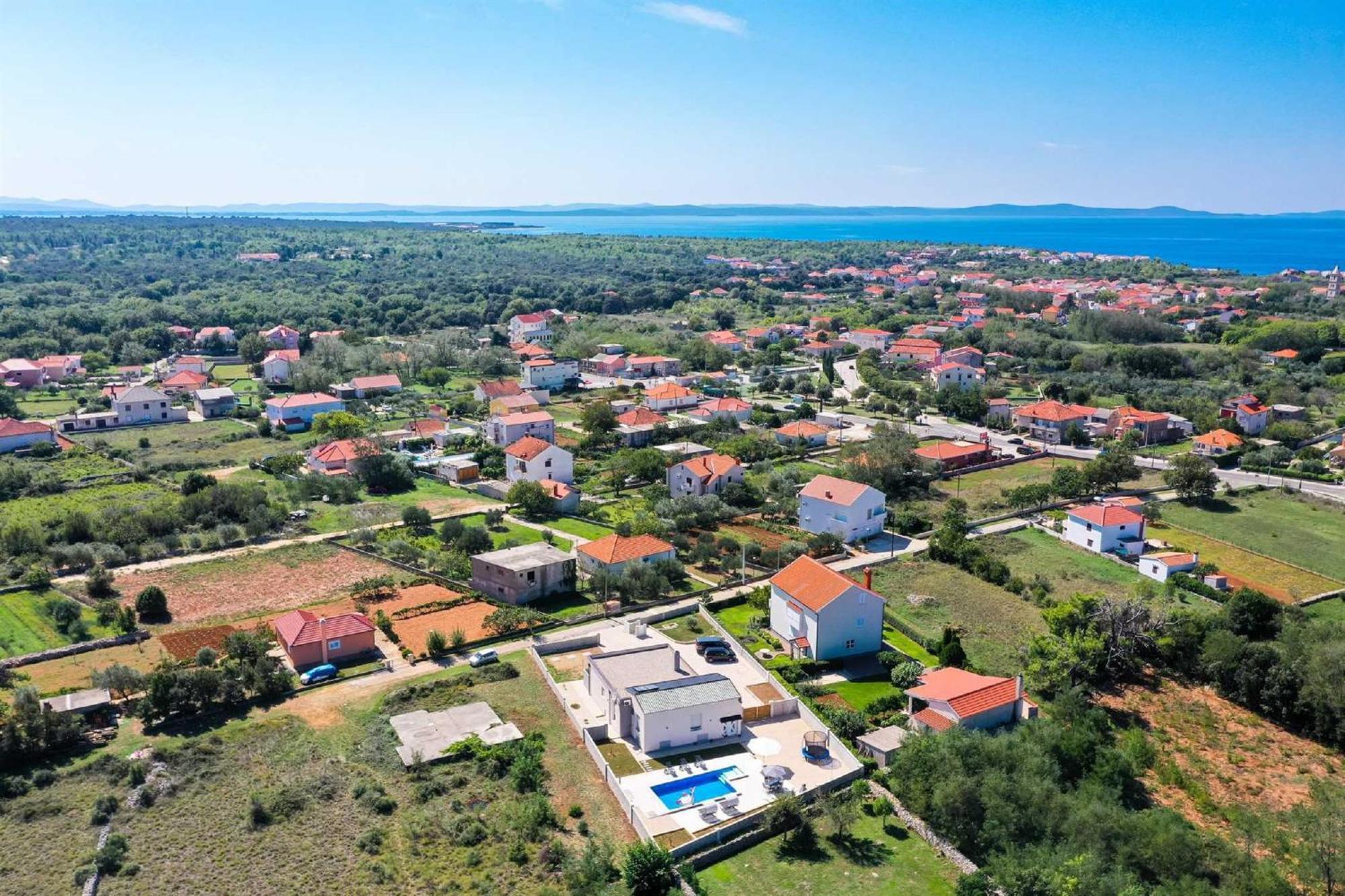 Villa Miranda With Pool Zaton  Exterior photo